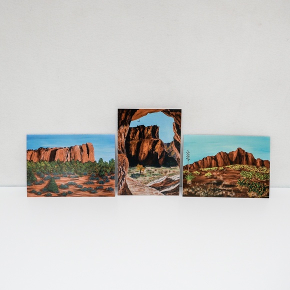 New - Pack of 10 greeting cards, 5x7, paintings by Patricia Gould - Picture 2 of 3